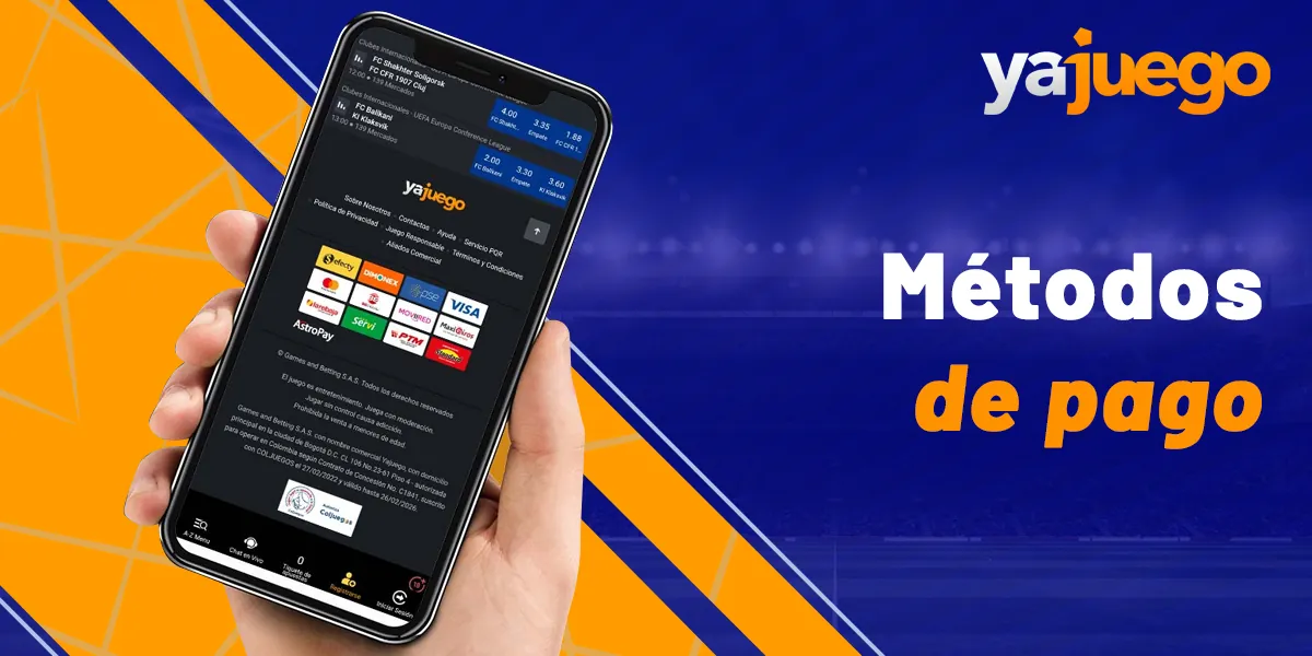 Qué métodos de depósito y retiro están disponibles para los usuarios de Yajuego 